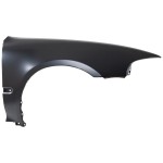 Front Fender for Honda Civic 1992-1995, Right (Passenger), Primed (Ready to Paint), Coupe/Hatchback, with Molding Holes, Replacement