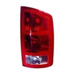 Right (Passenger) Rear Tail Light Assembly Replacement for 2002 - 2006 Dodge Ram, Late Design, Without Bulbs or Sockets,  55077348AF