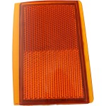 Front Upper Side Reflector Light for Chevrolet C/K Series Pickup 1988-1993, Left (Driver), Replacement