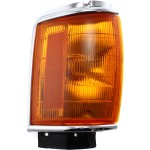 Right (Passenger) Corner Light Assembly for Toyota 4Runner 1984-1986, with Chrome Trim, Replacement