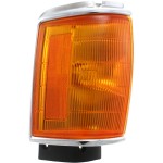 Corner Light Assembly for Toyota Pick-Up 1987-1988/4Runner 1987-1989, Right (Passenger) Side, with Chrome Trim, 4WD (Four-Wheel Drive), Replacement