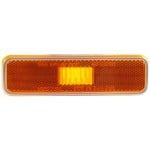 Front Side Marker Light for 1981-1993 Dodge Full Size Pickup, Lens and Housing, Right (Passenger) = Left (Driver), Replacement