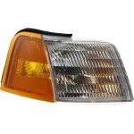Corner Light Lens and Housing for Mercury Cougar 1989-1995, Right (Passenger) Side, Replacement