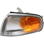 Corner Light Assembly for 1995-1996 Toyota Camry, Left (Driver), Positioned Next To Headlight, USA Built, Replacement