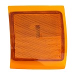 Front Side Marker Light for Chevrolet C/K Full Size Pickup 1994-2000, Right (Passenger), Lower Position, Lens and Housing, Reflector, with Dual Sealed Beam Headlights, Replacement