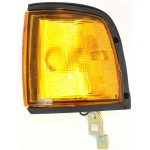 Corner Light Assembly for Isuzu Pickup 1988-1995, Isuzu Rodeo 1991-1997 with Black Trim, Left (Driver) Side, Replacement