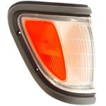 Corner Light Assembly for Toyota Tacoma 1995-1997, Right (Passenger) Side, with Gray and Black Trim, 4WD (Four-Wheel Drive), Replacement