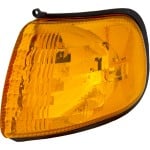 Corner Light for Dodge Full Size Van 1998-2003, Left (Driver) Side, Lens and Housing, Replacement