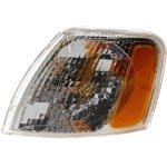 Corner Light Assembly for Volkswagen Passat 1998-2001, Left (Driver), Clear and Amber Lens, Old Body Style, Replacement