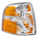 Right (Passenger) Corner Light for Ford Explorer 2002-2004, Lens and Housing, Excludes Sport Model, Up to 12-22-2003, Replacement