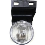 Front Fog Light for Dodge RAM 1500/2500/3500, 1994-1998, Left (Driver) Lens and Housing, 3-Inch, without Sport Package, Replacement