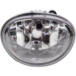 Front Fog Light Assembly for Chrysler Concorde, Right (Passenger) equals Left (Driver), 1998-2004 Model, Replacement