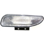 Front Fog Light Left (Driver) for Ford Mustang 1994-1998, Lens and Housing, Excluding Cobra Model, Replacement