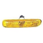 Right (Passenger) Side Repeater Light for 1999 - 2006 BMW 323i E46 Coupe Convertible, Amber Lens,  63138370720, Replacement