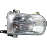 Headlight Assembly for Nissan Pathfinder 1996-1999, Right (Passenger), Halogen, to December 1998, Replacement