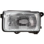 Headlight Assembly for Honda Passport 1994-1997/Isuzu Rodeo 1991-1997, Left (Driver), Halogen, Replacement