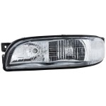 Headlight Assembly for Buick LeSabre 1997-1999, Left (Driver) Side, Halogen, Equipped with Cornering Light, Replacement