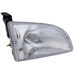 Headlight Assembly for Toyota Sienna 1998-2000, Right (Passenger) Side, Halogen, Replacement