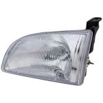 Headlight Assembly for Toyota Sienna 1998-2000, Left (Driver), Halogen, Replacement