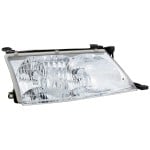 Headlight Assembly for Toyota Avalon 1998-1999, Right (Passenger) Side, Halogen, Replacement