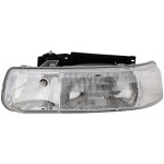 Headlight Assembly for Chevrolet Silverado 1999-2002/Tahoe 2000-2006, Left (Driver) Side, Composite, Halogen, Replacement
