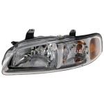 Headlight Assembly for Nissan Sentra 2000-2001, Left (Driver) Side, Halogen, Replacement
