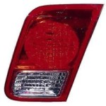 Right (Passenger) Tail Light Assembly for 2003 - 2005 Honda Civic Sedan, Deck Lid Mounted Tail Light with Bulbs & Sockets,  34151S5AA01, Replacement