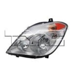 Headlight Assembly for Mercedes Benz Sprinter 2010-2013, Halogen, Left (Driver), CAPA-Certified Replacement