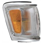 Corner Light Assembly for Toyota 4Runner (1992-1995), Right (Passenger) Side with Chrome Trim, Replacement
