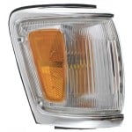 Corner Light Assembly for Toyota 4Runner (1992-1995), Right (Passenger) Side with Chrome Trim, Replacement