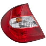Tail Light Assembly for 2002-2004 Toyota Camry, Left (Driver) Side, Replacement