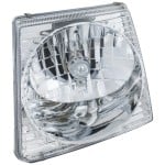 Headlight Assembly for Ford Explorer Sport Trac 2001-2005, Left (Driver), Halogen, Replacement