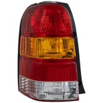 Tail Light Lens and Housing for 2001-2007 Ford Escape, Left (Driver) Side, Replacement
