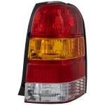 Tail Light Lens and Housing for 2001-2007 Ford Escape, Right (Passenger), Replacement