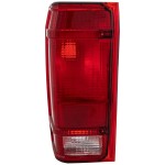 Tail Light for Ford Ranger 1991-1992, Left (Driver) Side, with Lens and Housing, Replacement