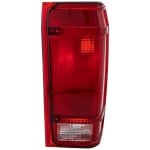 Tail Light for 1991-1992 Ford Ranger, Right (Passenger) Side, Lens and Housing, Replacement