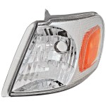 Corner Light Lens and Housing for Chevrolet Venture 1997-2005, Left (Driver) Side, Replacement