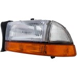 Headlight Assembly for Dodge Dakota 1997, Durango 1998, Halogen, Left (Driver), (Durango to August 18, 1997), Replacement