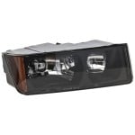 Headlight Assembly for Chevrolet Avalanche 2002-2006 Right (Passenger), Halogen, with Body Cladding, Replacement