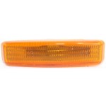 Front Side Marker Light for BMW 5-Series (1997-2003), Right (Passenger)=Left (Driver), Amber Lens, Replacement fits 520i, 523i, 528i, 530i, 535i, 540i, 545i, 550i, M5.