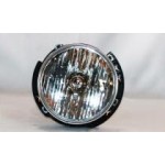 Left (Driver) Headlight Assembly for 2007 - 2018 Jeep Wrangler, Front Headlight Assembly Replacement Housing/Lens/Cover, Composite; 55078149AD, Replacement.