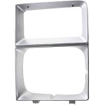 Headlight Door for Chevrolet C/K Series / Suburban (1983-1984), Right (Passenger) Side, with Single Headlights, Replacement