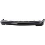 Front Bumper for Chevrolet Blazer (1998-2005) / S10 Pickup (1998-2004), Black, Excludes LS Appearance Package, Without Molding Holes, Replacement