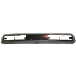 Front Bumper for Nissan Pickup 1993-1995, Black, 1-Piece Type, Up to November 1995, Replacement