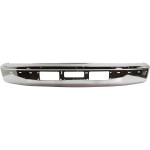 Front Bumper Chrome for Ford F-Series 1992-1996, with Molding Holes and Air Holes, Suitable for 1997 F-250HD/F-350, Replacement