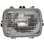 Headlight Assembly for Chevrolet C/K Full Size 1978-2002, Express Van 1996-2017, 7 x 6 in. Capsule Style, Halogen, Sealed Beam, Right (Passenger)=Left (Driver), Replacement