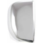 Front Bumper End for 1993-1996 Nissan Pickup, Left (Driver) Side, Chrome Finish, Replacement