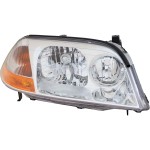 Headlight for Acura MDX 2001-2003, Right (Passenger) Side, Lens and Housing, Replacement