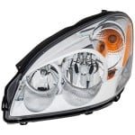 Headlight Assembly for Buick Lucerne 2006-2011, Left (Driver) Side, Halogen, Replacement