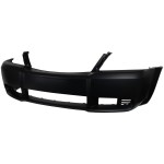 Front Bumper Cover for Dodge Avenger 2008-2010, Primed (Ready to Paint), Without Fog Light Holes, Replacement